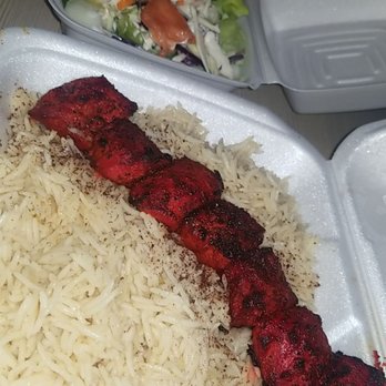 Afghan Kebob Cuisine - a plate of rice and a salad - Afghan Near Me - Mississauga, Ontario Afghan Kebob Cuisine - a plate of rice and a salad - Afghan Near Me - Mississauga, Ontario