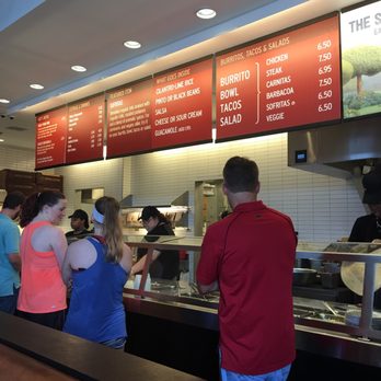 Chipotle Mexican Grill - My view from waiting in line, 5 minutes - Mexican Near Me - Sanford, Florida Chipotle Mexican Grill - My view from waiting in line, 5 minutes - Mexican Near Me - Sanford, Florida