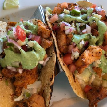 The Contented Sole - Fish tacos .. delish! - Seafood Near Me - New Harbor, Maine