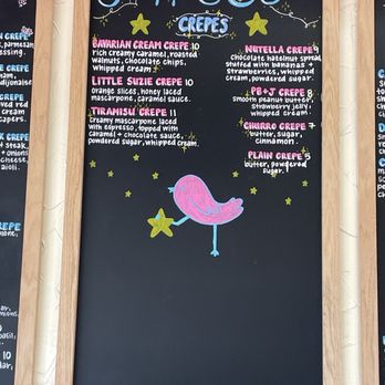 Lottie Bird’s - Sweet crepes menu - Creperies Near Me - Frisco, Texas Lottie Bird’s - Sweet crepes menu - Creperies Near Me - Frisco, Texas