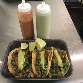Tacos 352 - A three taco plate with awesome sauce - Tacos Near Me - Gainesville, Florida Tacos 352 - A three taco plate with awesome sauce - Tacos Near Me - Gainesville, Florida