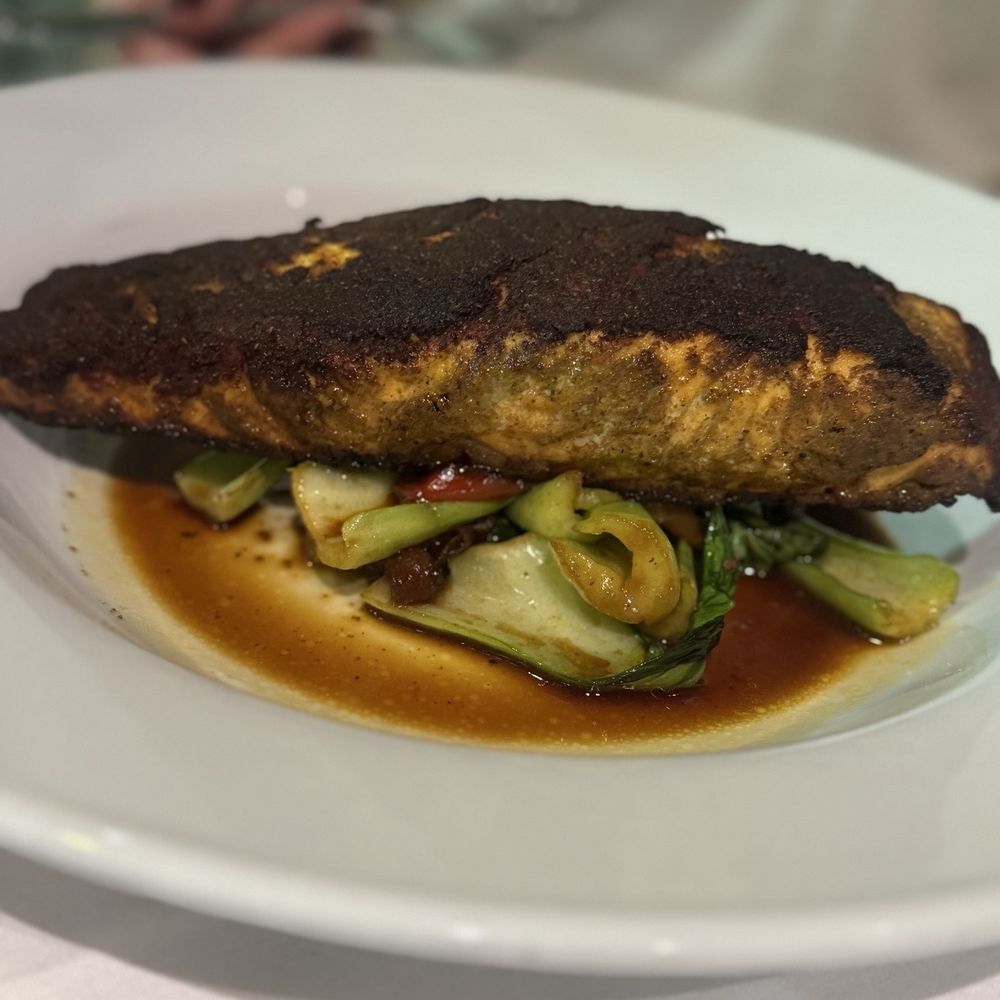Chef Dave’s - Salmon - New American Near Me - Brookline, Massachusetts