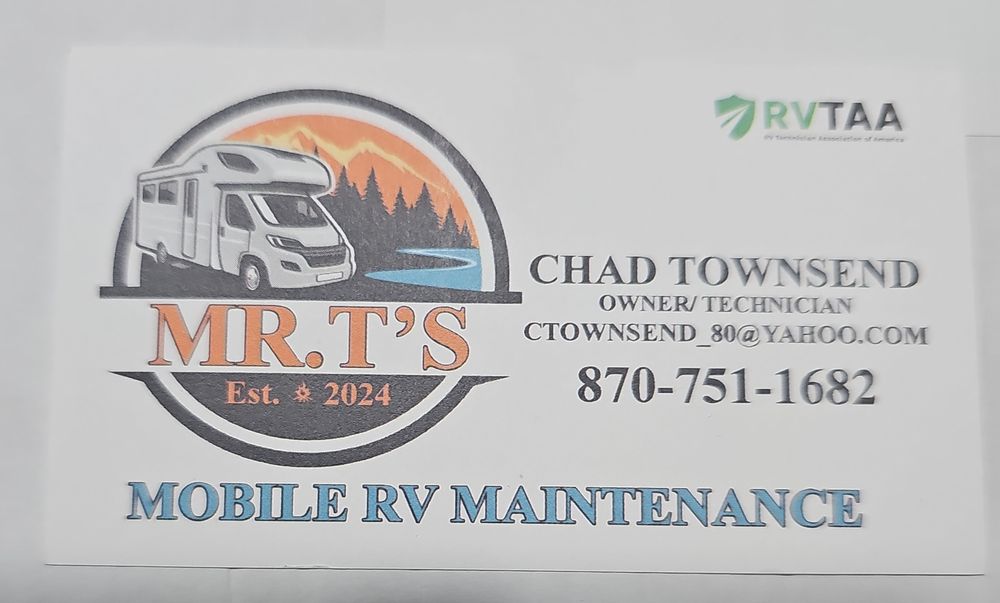 Slide of Mr.T's Mobile RV Maintenance