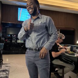 Wow! Winner smile, best server Wow! Winner smile, best server