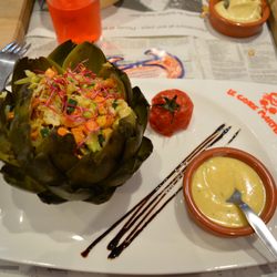 Le Crabe Marteau - Artichaut au crabe