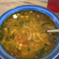 El Rodeo - Chicken soup with add-ins