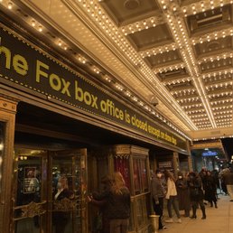 Exterior outside entrance of The Fox Theatre - Saint Louis, Missouri Exterior outside entrance of The Fox Theatre - Saint Louis, Missouri