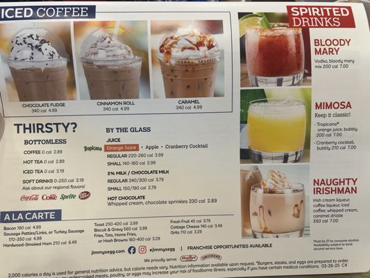 Menu photo 2 Jimmy's Egg Durant, OK