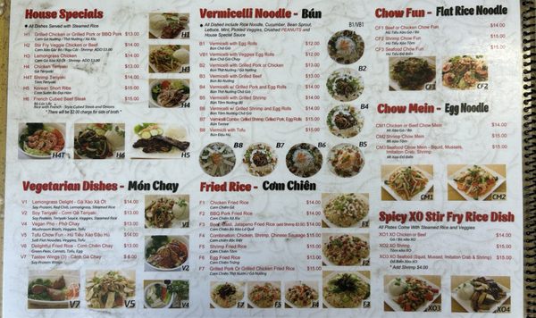 Menu photo 1 Pho Tastee Huntington Beach, CA