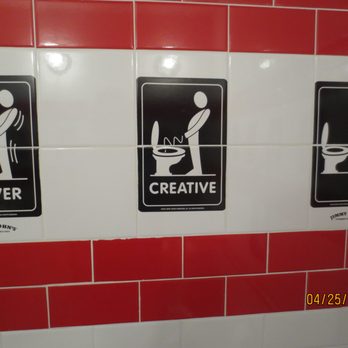 Jimmy John's - men's room wall - Sandwiches Near Me - Henderson, Nevada