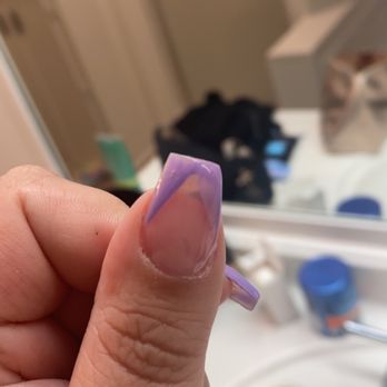 Circle A Nails And Spa - Only did one coat, didn't get the sides or anything. - Nail Salons Near Me - Redlands, California Circle A Nails And Spa - Only did one coat, didn't get the sides or anything. - Nail Salons Near Me - Redlands, California