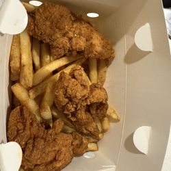 Sensational Chicken - Strips and Chips. Actually tenderloins!