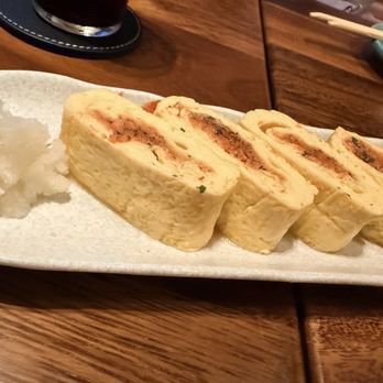 Takumi Hachi - Japanese omelette with cod roe, very good! - Japanese Near Me - Dallas, Texas