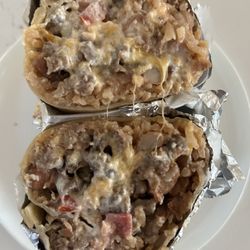 Sandoval's Mexican Food - Carne asada burrito. No lettuce or guacamole