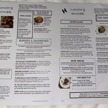 Houlihan's - In room menu - more options in the dining room. - Bars Near Me - Hernden, Virginia Houlihan's - In room menu - more options in the dining room. - Bars Near Me - Hernden, Virginia