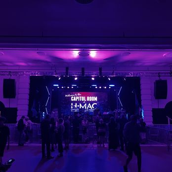 HMAC Stage on Herr - a crowd of people standing in front of a stage - Bars Near Me - Harrisburg, Pennsylvania