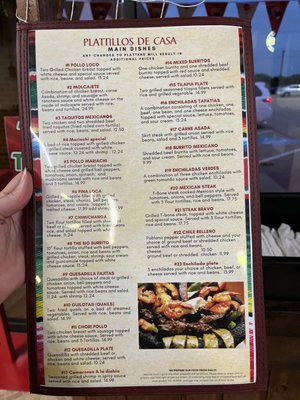 Menu photo 5 El Mariachi  Sabor De Mexico Watauga, TX