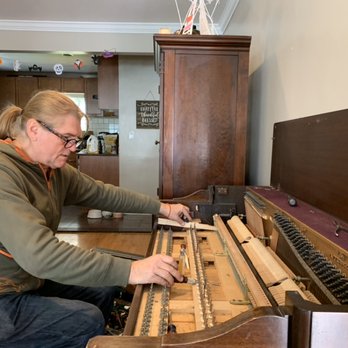 Central Piano - Small spinet in-home regulation. - Piano Services Near Me Central Piano - Small spinet in-home regulation. - Piano Services Near Me