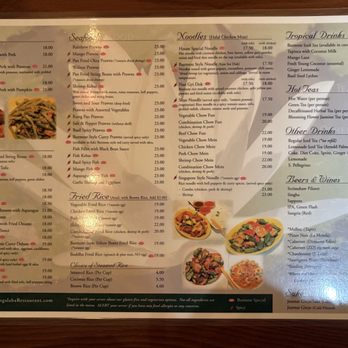Mingalaba - menu - Burmese Near Me - Burlingame, California Mingalaba - menu - Burmese Near Me - Burlingame, California