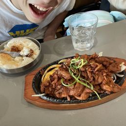 Pork Dish and annoying nephew Pork Dish and annoying nephew