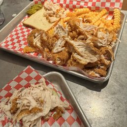Had to extract the meat from the saltiest batter.