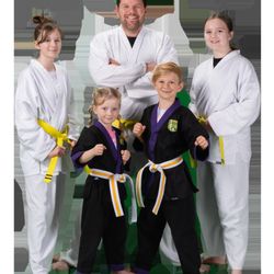 Precison Martial Arts - Family training together.