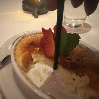 Morton's The Steakhouse - Creme Brûlée - looks deceiving, so good though - Steakhouses Near Me - West Palm Beach, Florida Morton's The Steakhouse - Creme Brûlée - looks deceiving, so good though - Steakhouses Near Me - West Palm Beach, Florida