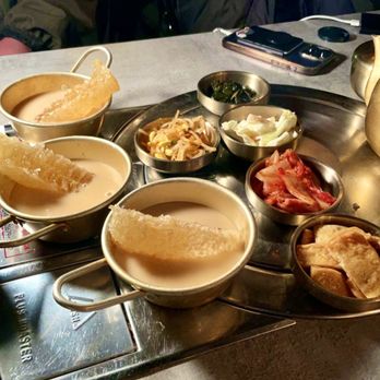 The Crew - Makgeolli and some side dishes - Korean Near Me - San Francisco, California