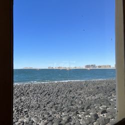 View from dining area
