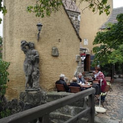 Schlosspark Ballenstedt - Eingangsbereich mit Gastronomie