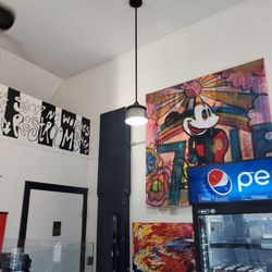 Fair Grounds Coffee - Cool decor