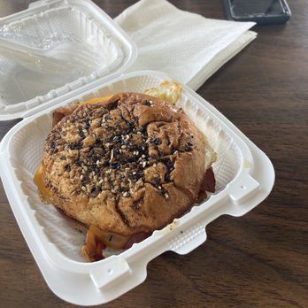 The Mixing Bowl - All seed sour dough bacon, egg n cheese breakfast sandwich. - Bakeries Near Me - Camillus, New York The Mixing Bowl - All seed sour dough bacon, egg n cheese breakfast sandwich. - Bakeries Near Me - Camillus, New York