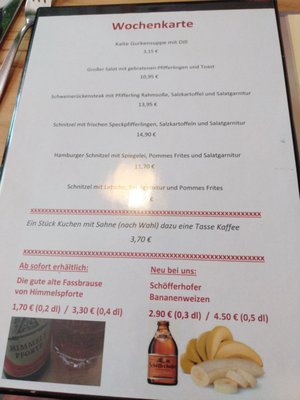 Menu photo 1 Bierstube Barnimquell Berlin, BE