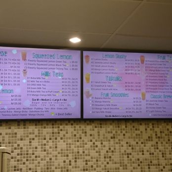 Happy Lemon - Menu - Juice Bars & Smoothies Near Me - Pleasant hill, California