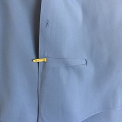 Crown Point Cleaners - Every single shirt has this mark.