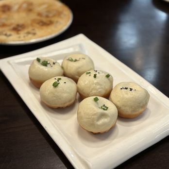 四姐 Special Noodle - pork soup pan fried buns (6 pc) - $14.49 - Chinese Near Me - Richmond, California 四姐 Special Noodle - pork soup pan fried buns (6 pc) - $14.49 - Chinese Near Me - Richmond, California