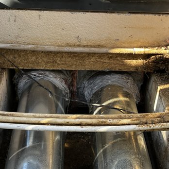 Attic Projects - Installed rigid steel ducting and sealed all rodent entry points - Insulation Installation Near Me - Orange, California