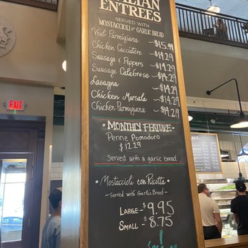 Cossetta Alimentari - Entrée menu - Italian Near Me - Saint Paul, Minnesota