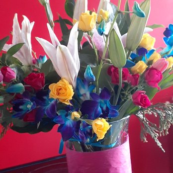 Brigitte's Flowers Galore - Photo of the bouquet when I first brought it home. - Florists Near Me - Fort Lauderdale, Florida Brigitte's Flowers Galore - Photo of the bouquet when I first brought it home. - Florists Near Me - Fort Lauderdale, Florida