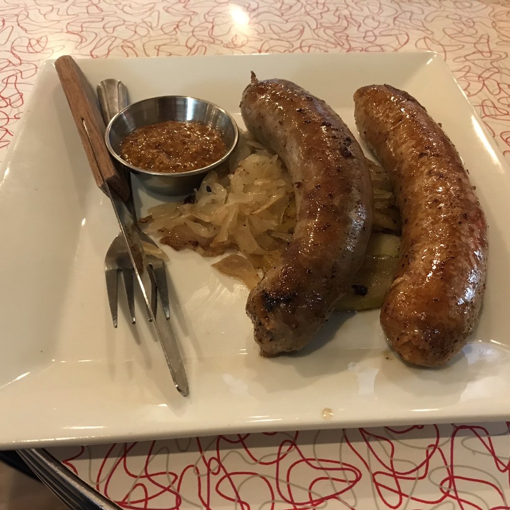 Wisconsinburger - Sausages and sauerkraut - Burgers Near Me - Spokane, Washington Wisconsinburger - Sausages and sauerkraut - Burgers Near Me - Spokane, Washington