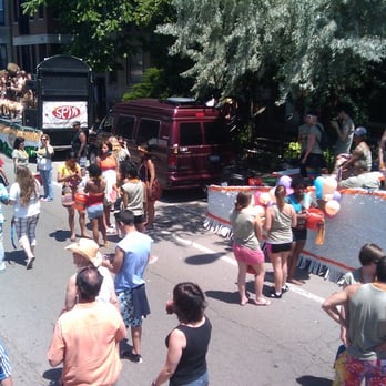 Chicago Pridefest & Parade - Behind the scenes on Halsted, it's still a party. - Festivals Near Me