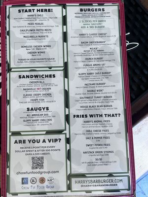Menu photo 6 Harry's on the Hill Providence, RI