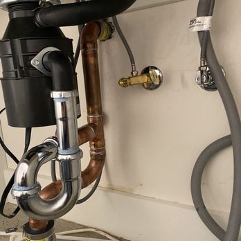 Knowles Pipeworks and Plumbing - Replacement for garbage disposal and P-trap - Plumbing Near Me Knowles Pipeworks and Plumbing - Replacement for garbage disposal and P-trap - Plumbing Near Me