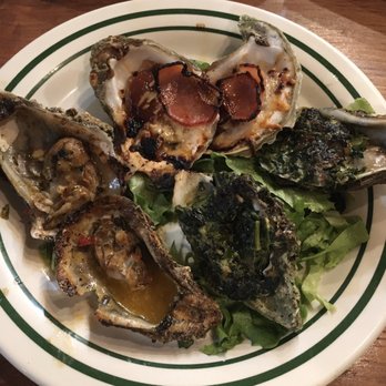 Half Shell Raw Bar - Baked Oysters Sampler - Seafood Near Me - Key West, Florida Half Shell Raw Bar - Baked Oysters Sampler - Seafood Near Me - Key West, Florida