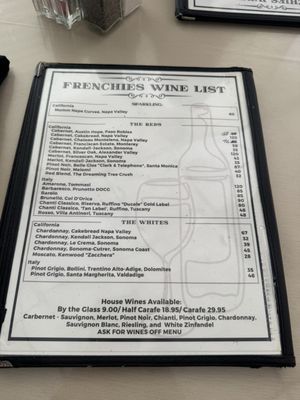 Menu photo 4 Frenchies Italian Restaurant Houston, TX Menu photo 4 Frenchies Italian Restaurant Houston, TX
