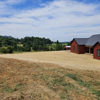 RichCo Excavating - Landscaped and seeded yard on new construction - Excavation Services Near Me