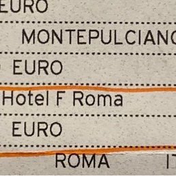 Statement charge of $1,866.46 by Rome Marriott Grand Hotel Flora Statement charge of $1,866.46 by Rome Marriott Grand Hotel Flora