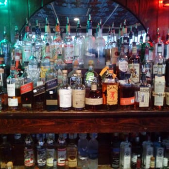 Quarterdeck - Now that's what a hole in the wall bar selection should look like! - Seafood Near Me - Arlington, Virginia