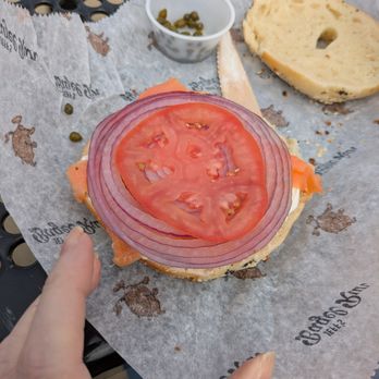 Jeff's Bagel Run - Salmon on a bagel, as it should be. Jeff's Bagel Run, Ayrsley, Charlotte - Bagels Near Me - Charlotte, North Carolina Jeff's Bagel Run - Salmon on a bagel, as it should be. Jeff's Bagel Run, Ayrsley, Charlotte - Bagels Near Me - Charlotte, North Carolina
