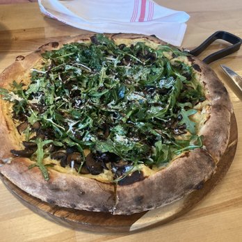 d’Alba - Mushroom Pizza with Argoogola - New American Near Me - Houston, Texas d’Alba - Mushroom Pizza with Argoogola - New American Near Me - Houston, Texas